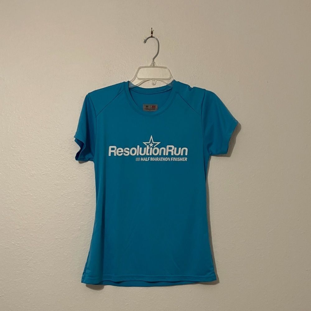 Resolution Run Half Marathon Technical T-Shirt
